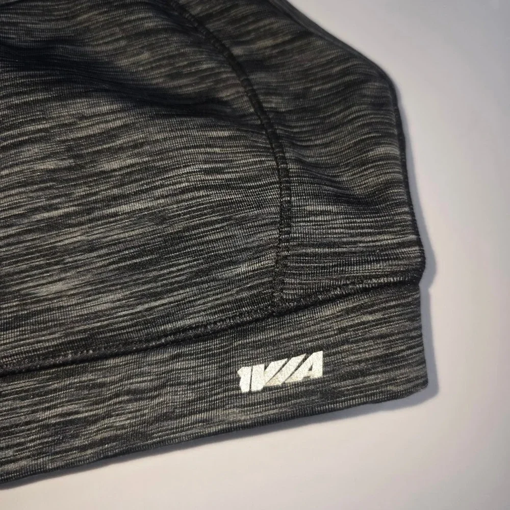 Avia Sports Bra Women S‎ Gray Space Dye Racerback Workout Gym Activewear Sporty